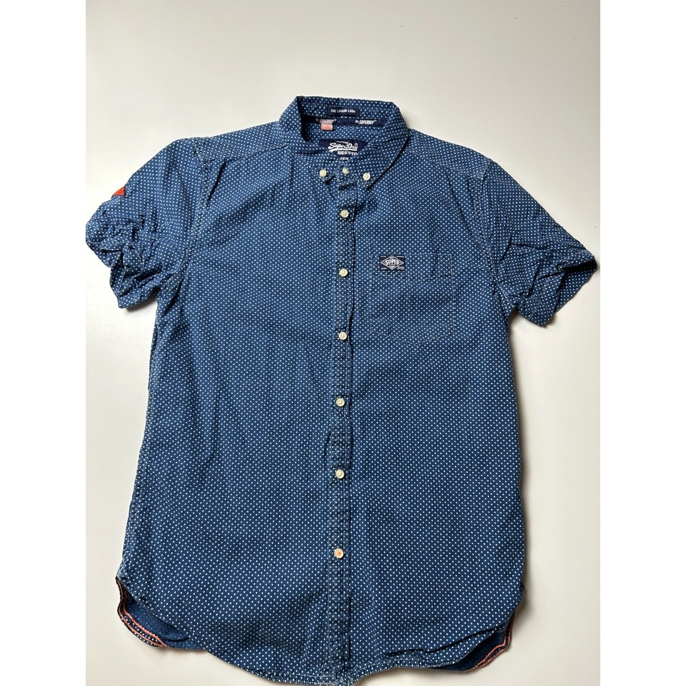 SUPERDRY MEN'S SHORT SLEEVE SHIRT LARGE EU / LARGE US SLIM